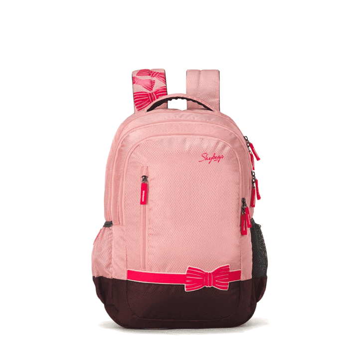 Skybags Bingo Plus 35.9856 Ltrs Pink School Backpack (SBBIP06PNK)