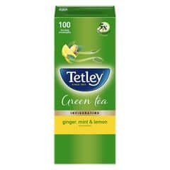 Tetley Green Tea- Ginger, Mint and Lemon